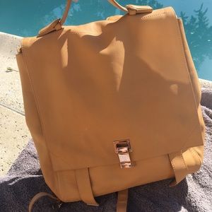 Proenza Schouler tan ps courier large backpack
